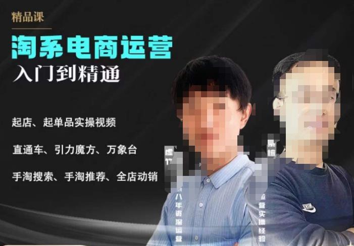 2023手淘搜索实操课+体系化课程,起店起单品实操视频课程-淘金日记