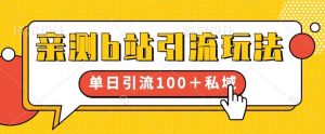 亲测b站引流玩法,单日引流100+私域,简单粗暴,超适合新手小白-淘金日记