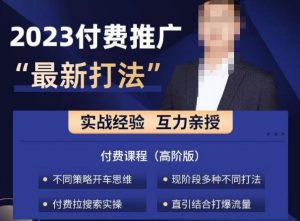 淘宝付费全系列金牌系列,2023付费起流量最新打法,涵盖面广-淘金日记