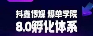 抖鑫传媒-爆单学院8.0孵化体系,让80%以上达人都能运营一个稳定变现的账号,操作简单,一部手机就能做-淘金日记
