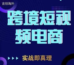 钧哥TikTok短视频底层实操，言创海外跨境短视频，实战即真理-淘金日记