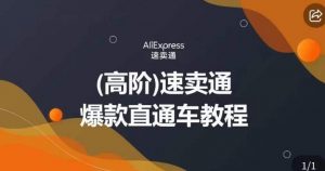 高阶速卖通直通车视频教程，教你正确解锁直通车，拒绝无效烧钱-淘金日记