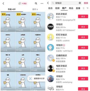 抖音冷知识快速涨粉变现玩法,爆火冷知识项目拆解,成品日赚500+【拆解】-淘金日记