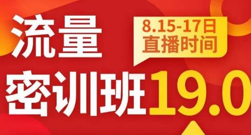 秋秋线上流量密训班19.0,打通流量关卡,线上也能实战流量破局-淘金日记