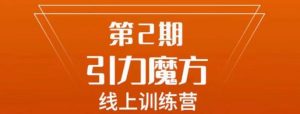 南掌柜·引力魔方拉爆流量班，7天打通你开引力魔方的任督二脉-淘金日记