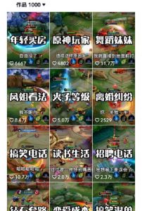 副业拆解：抖音王者荣耀游戏变现副业项目，视频版一条龙实操玩法分享给你-淘金日记