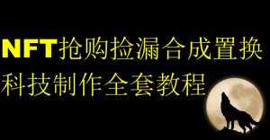 NFT抢购捡漏合成置换科技制作全套教程-淘金日记