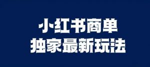 小红书商单最新独家玩法，剪辑时间短，剪辑难度低，能批量做号【揭秘】-淘金日记