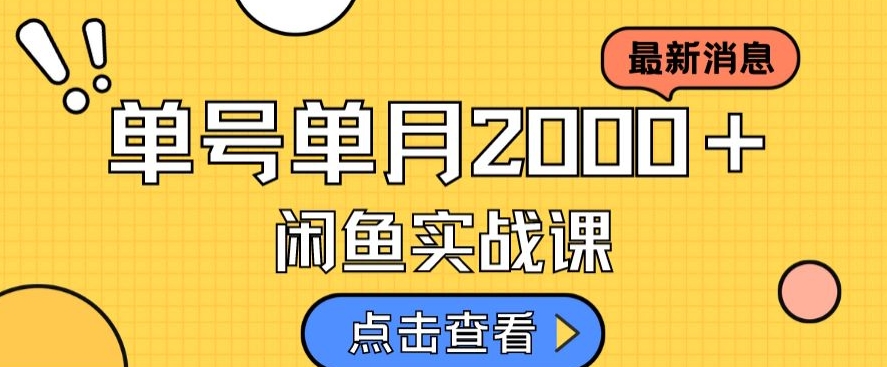 最新闲鱼日入500+,虚拟资料变现喂饭级讲解-淘金日记
