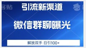 价值2980的全新微信引流技术,只有你想不到,没有做不到【揭秘】-淘金日记