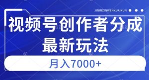 视频号广告分成新方向，作品制作简单，篇篇爆火，半月收益3000+【揭秘】-淘金日记