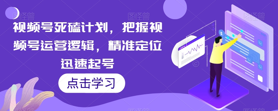 视频号死磕计划,把握视频号运营逻辑,精准定位迅速起号-淘金日记