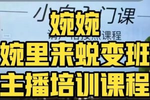 婉婉·婉里来蜕变班（主播课）全方位理解底层逻辑并灵活运用-淘金日记