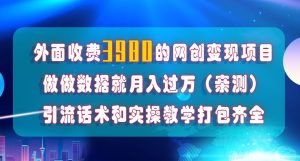 在短视频等全媒体平台做数据流量优化,实测一月1W+,在外至少收费4000+-淘金日记