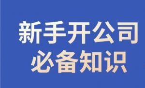 新手开公司必备知识,小辉陪你开公司,合规经营少踩坑-淘金日记