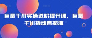 巨量千川实操进阶提升课，巨量干川撬动自然流-淘金日记