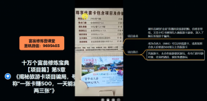 十万个富翁修炼宝典之5.揭秘旅游卡项目骗局，号称“一张卡赚500，一天能卖两三张”-淘金日记