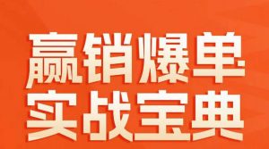 赢销爆单实战宝典,58个爆单绝招,逆风翻盘-淘金日记