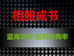 相册成书，蓝海项目，认真操作月入过万【揭秘】-淘金日记