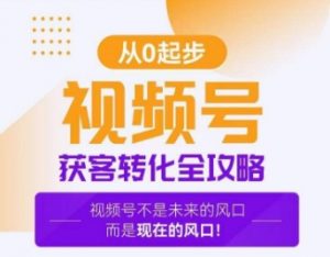 视频号获客转化全攻略，手把手教你打造爆款视频号！-淘金日记