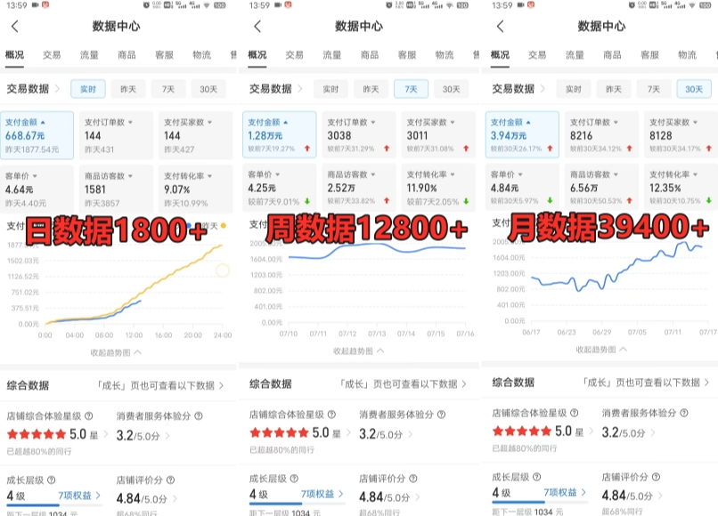 拼多多虚拟电商训练营月入30000+你也行,暴利稳定长久,副业首选-淘金日记