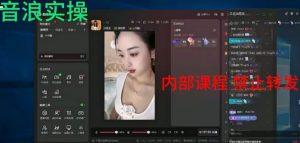 2024最新女生无声版无人直播全套教程，疯狂撸音浪【揭秘】-淘金日记
