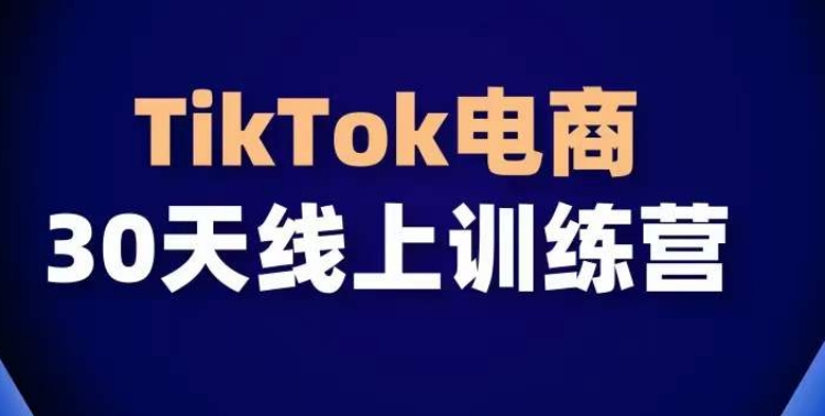 TikTok电商带货30天线上课,不可错过的全球流量洼地!-淘金日记