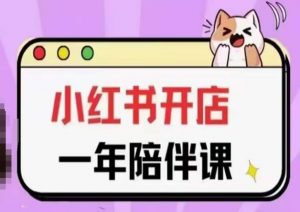 三九小红书开店一年陪伴课(更新)，从0到1玩赚小红书开店-淘金日记