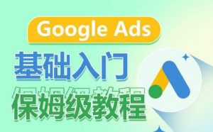 Google Ads基础入门保姆级教程,系统拆解广告形式,关键词的商业认知,谷歌广告结构-淘金日记