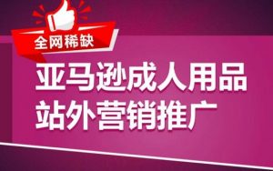 亚马逊成人用品站外营销推广,成人用品新品推广方案,助力打造类目爆款-淘金日记
