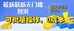 最新0成本项目，不看广告、不养号，纯挂机单号一天50+，收益时时可见，提现秒到账【揭秘】-淘金日记