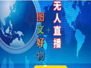 图文好物和无人直播实操,抖音电商教程-淘金日记