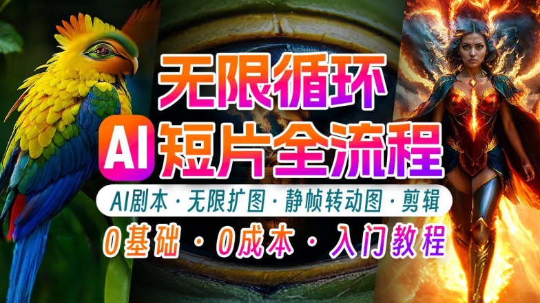 AI剪辑无限循环画面：新手轻松月入上万的秘技【揭秘】-淘金日记