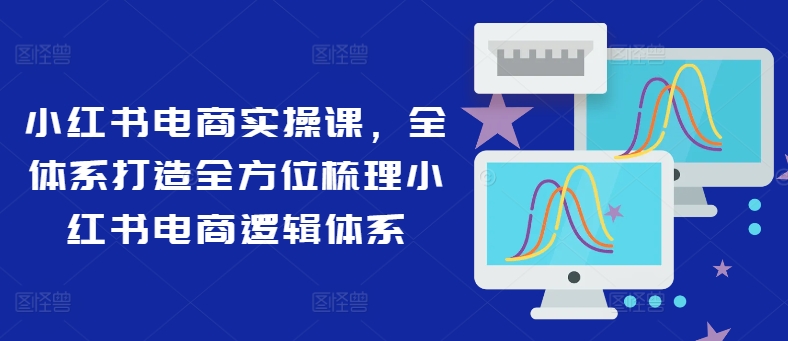 小红书电商实操课,全体系打造全方位梳理小红书电商逻辑体系-淘金日记