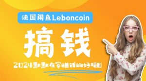 法国闲鱼Leboncoin跨境电商教程:环境邮箱电话解决产品上传及流量,悄悄赚钱【揭秘】-淘金日记
