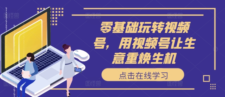 零基础玩转视频号,用视频号让生意重焕生机-淘金日记