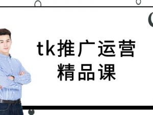 tk推广运营精品课-tiktok跨境电商教程-淘金日记