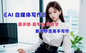 AI自媒体文章创作全网最详细教程,新手秒变写作高手,多方位发展-淘金日记