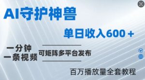 制作各省守护神，100多W播放量的视频只需要1分钟就能完成【揭秘】-淘金日记