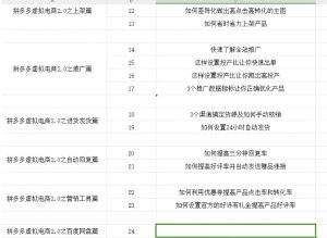 拼多多虚拟电商2.0项目，市面上最好，最全，最让人容易上手实操的拼多多虚拟电商课程-淘金日记