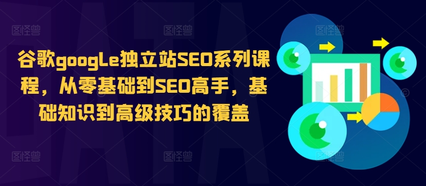 谷歌google独立站SEO系列课程,从零基础到SEO高手,基础知识到高级技巧的覆盖-淘金日记