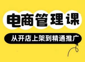 小红书&闲鱼开店从开店上架到精通推广,电商管理课-淘金日记