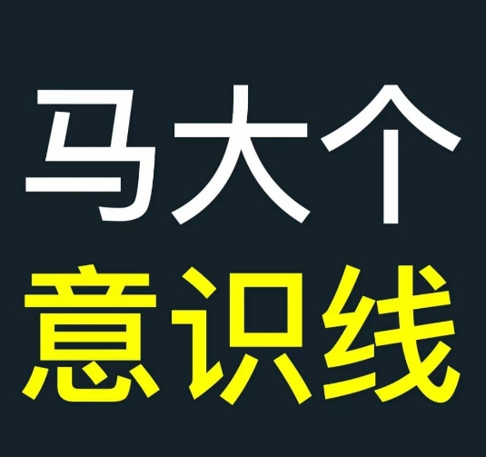 马大个意识线,一门改变人生意识的课程,讲解什么是能力线什么是意识线-淘金日记