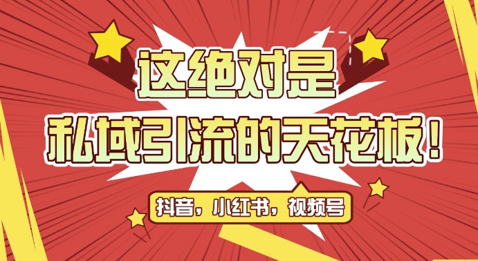 最新首发全平台引流玩法,公域引流私域玩法,轻松获客500+,附引流脚本,克隆截流自热玩法【揭秘】-淘金日记