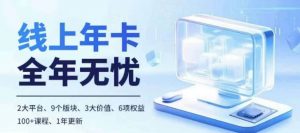 老陶电商线上年卡,拼多多、抖音,两大平台100+节课程-淘金日记