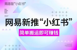 网易官方新推“小红书”,搬运即有收益,新手小白千万别错过(附详细教程)【揭秘】-淘金日记