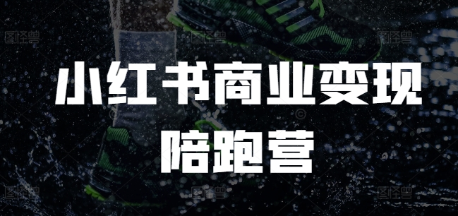 小红书商业变现陪跑营,小红书电商教程-淘金日记