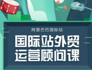 国际站运营顾问系列课程,一套完整的运营思路和逻辑-淘金日记