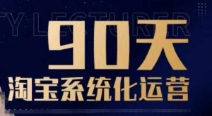90天淘宝系统化运营,从入门到精通-淘金日记