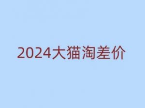 2024版大猫淘差价课程，新手也能学的无货源电商课程-淘金日记